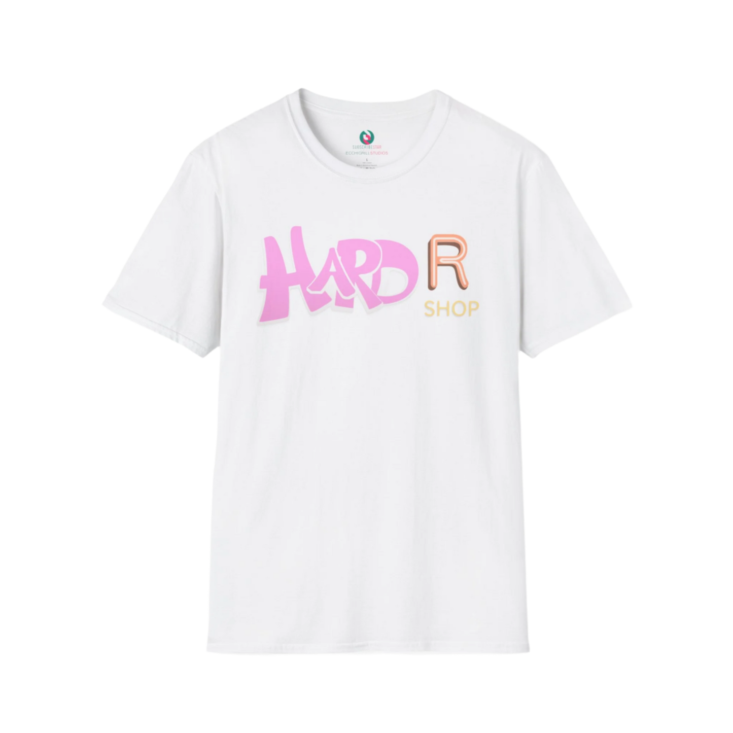 HARD R (Unisex Softstyle T-Shirt)